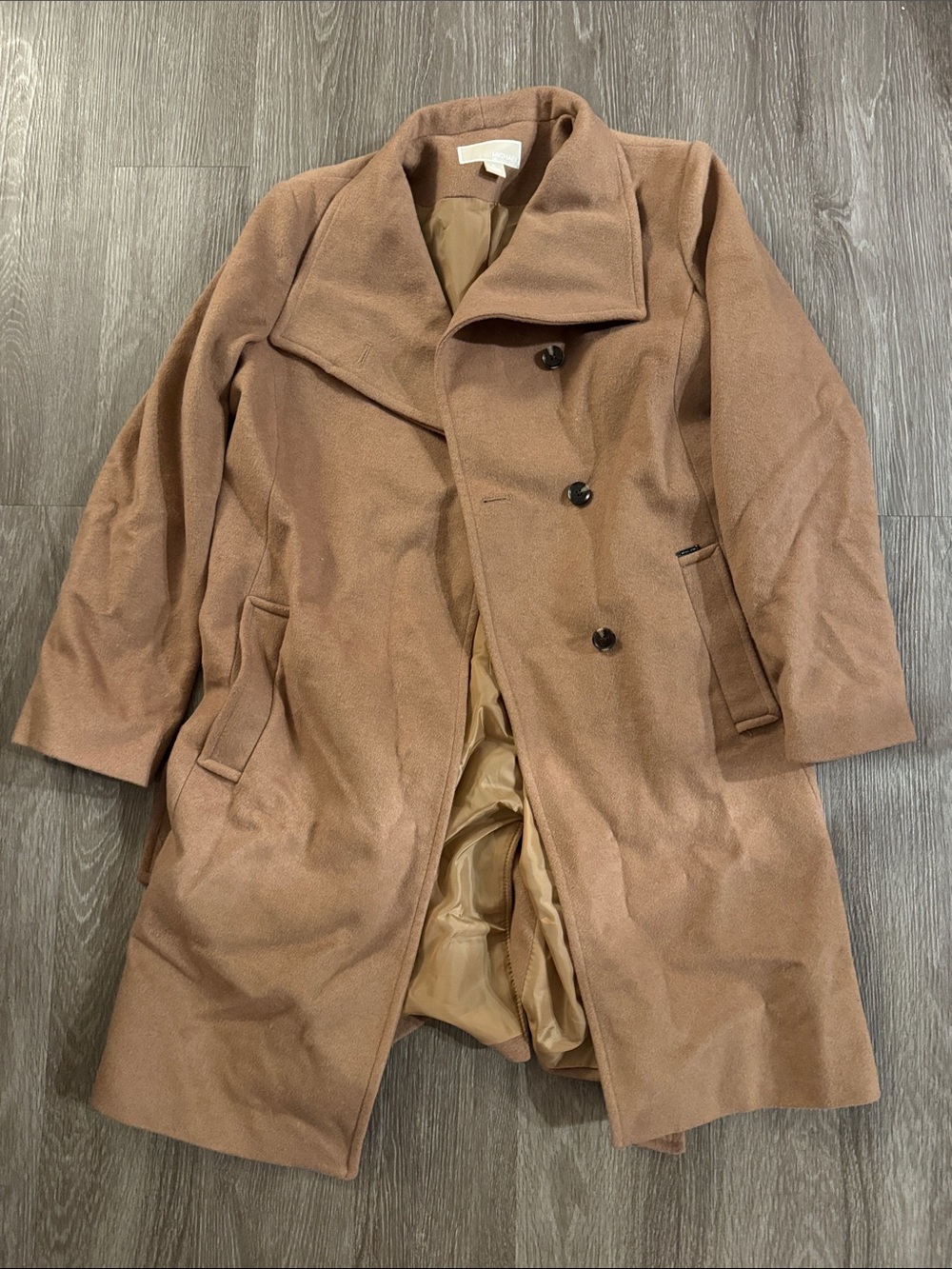 Michael Kors Women's Wool-Blend Pea Coat